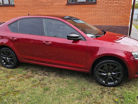 2017 Skoda Octavia III (A7) Рестайлинг, пурпурный, 1590000 рублей - вид 4