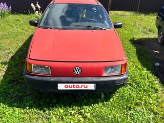 1989 Volkswagen Passat B3, красный, 65000 рублей, вид 2