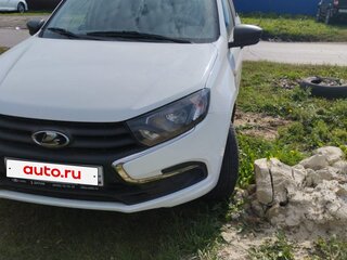2019 Lada (ВАЗ) Granta I Рестайлинг, белый, 580000 рублей, вид 1