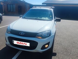 2015 Lada (ВАЗ) Kalina Cross II, белый, 510000 рублей, вид 2