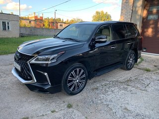 2020 Lexus LX 570 III Рестайлинг 2, чёрный, 8500000 рублей, вид 1