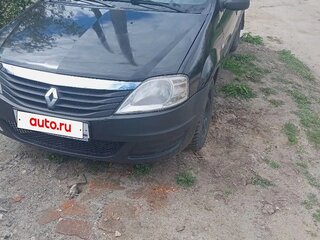 2011 Renault Logan I Рестайлинг, чёрный, 325000 рублей, вид 1