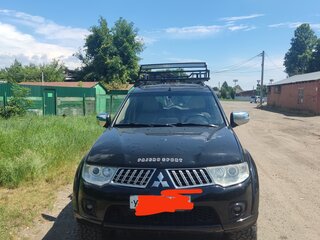 2008 Mitsubishi Pajero Sport II, чёрный, 1190000 рублей, вид 2