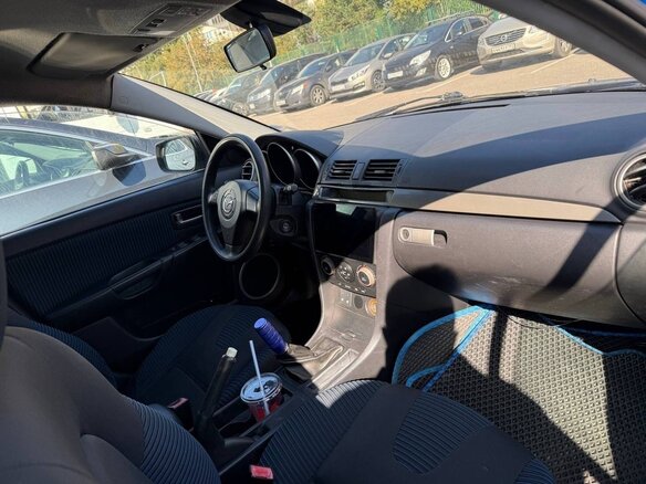 2006 Mazda 3 I (BK) Рестайлинг, синий, 365000 рублей - вид 4