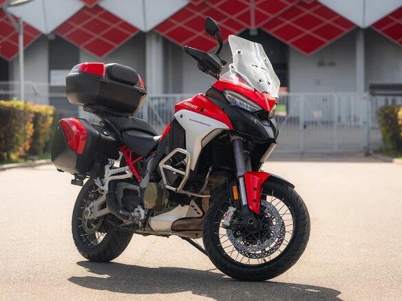 2021 Ducati Multistrada V4, красный, 1290000 рублей - вид 7