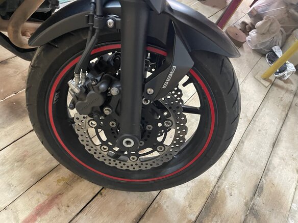 2012 Kawasaki ER-6N, красный, 490000 рублей - вид 7