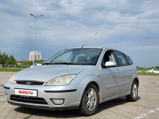 2002 Ford Focus I Рестайлинг, серебристый, 350000 рублей, вид 1