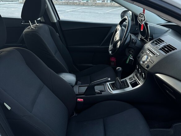 2010 Mazda 3 II (BL), белый, 720000 рублей - вид 6