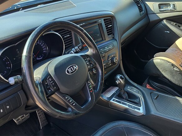 2012 Kia Optima III, золотистый, 1400000 рублей - вид 6