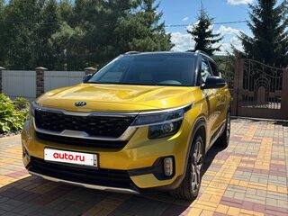 2020 Kia Seltos I, жёлтый, 2300000 рублей, вид 4