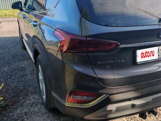 2018 Hyundai Santa Fe IV, серый, 2850000 рублей, вид 4