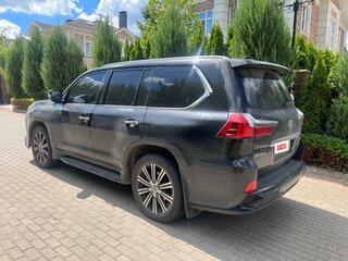 2018 Lexus LX 570 III Рестайлинг 2, чёрный, 7790000 рублей, вид 3