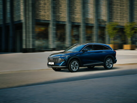 2026 Haval F7 II, синий - вид 7