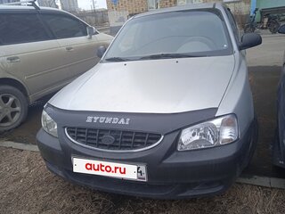 2003 Hyundai Accent ТагАЗ II, серый, 293000 рублей, вид 1