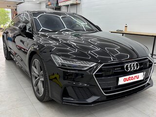 2021 Audi A7 55 TFSI II (4K), чёрный, 6899000 рублей, вид 4