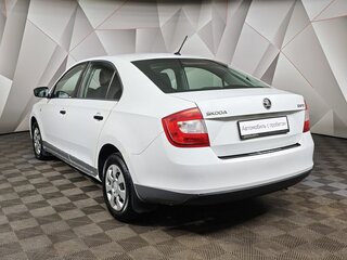 2015 Skoda Rapid I, белый, 589000 рублей, вид 4