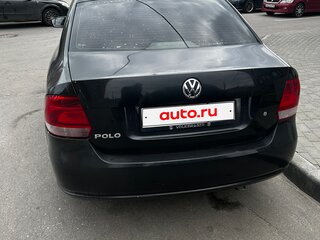 2010 Volkswagen Polo V, чёрный, 455000 рублей, вид 4