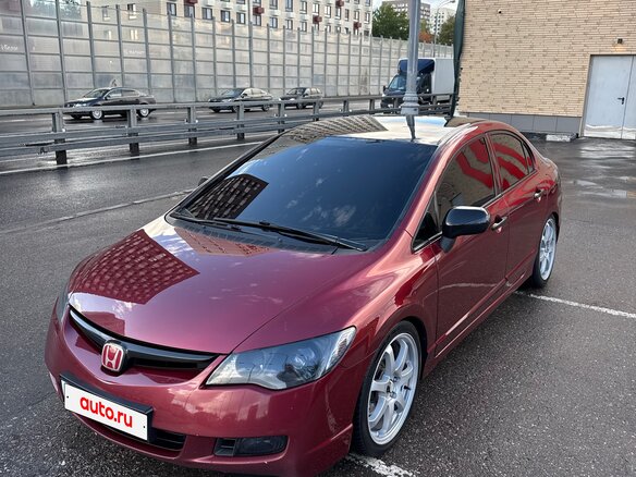 2008 Honda Civic VIII, красный - вид 7