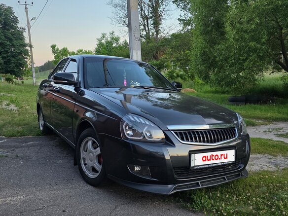 2008 Lada (ВАЗ) Priora I, серый, 415000 рублей