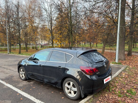 2011 Opel Astra J, чёрный - вид 5