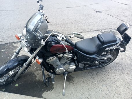 1994 Honda Steed 600, чёрный, 240000 рублей, вид 2
