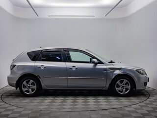 2007 Mazda 3 I (BK) Рестайлинг, серебристый, 246000 рублей, вид 4
