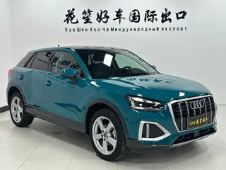 2022 Audi Q2 L 35 TFSI I Рестайлинг, синий, 1842550 рублей, вид 2