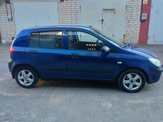 2008 Hyundai Getz I Рестайлинг, синий, 360000 рублей, вид 4