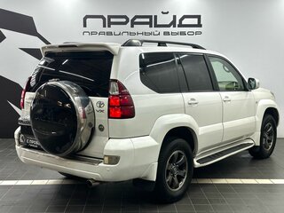 2007 Toyota Land Cruiser Prado 5-speed 120 Series Рестайлинг, белый, 2239900 рублей, вид 4