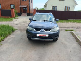 2008 Mitsubishi Outlander II, серый, 930000 рублей, вид 1