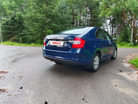 2016 Skoda Rapid I, синий, 690000 рублей, вид 4