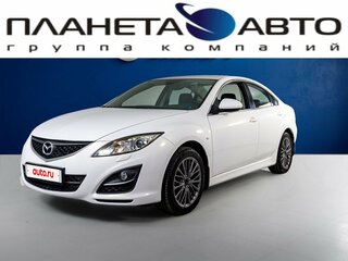 2012 Mazda 6 II (GH) Рестайлинг, белый, 1060000 рублей, вид 1