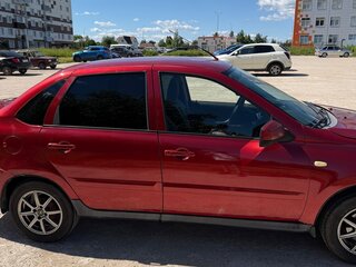 2013 Lada (ВАЗ) Granta I, серебристый, 400000 рублей, вид 4
