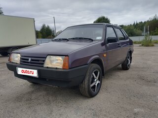 1998 Lada (ВАЗ) 21099, фиолетовый, 135000 рублей, вид 1