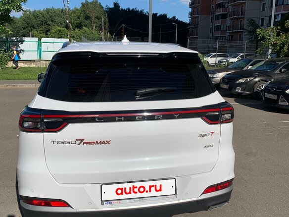 2024 Chery Tiggo 7 Pro Max I Рестайлинг, белый, 2200000 рублей - вид 4