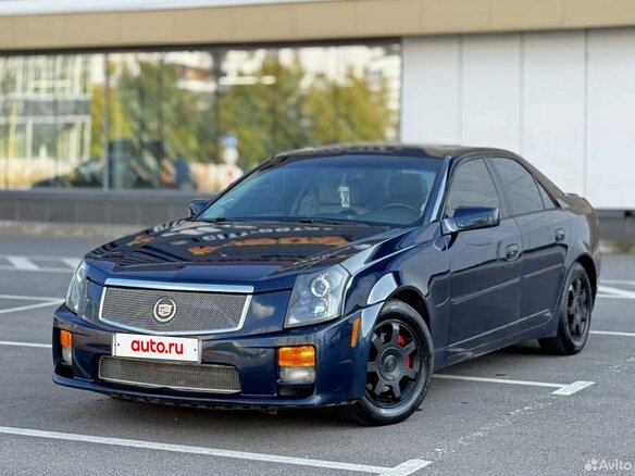 2003 Cadillac CTS I, синий, 1100000 рублей