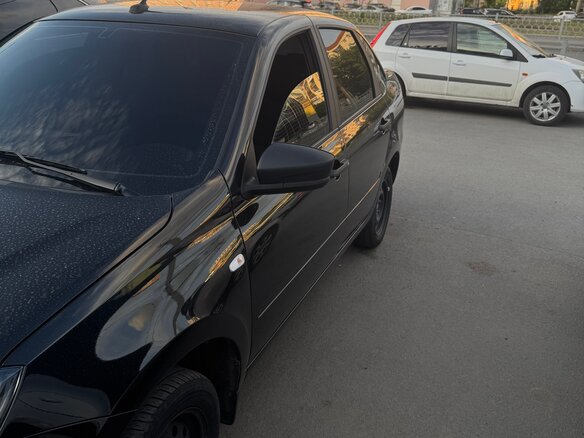 2025 Lada (ВАЗ) Granta I Рестайлинг, чёрный, 799000 рублей - вид 5