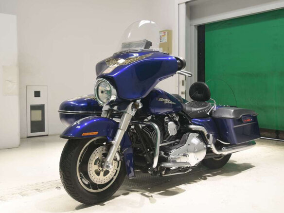 2008 Harley-Davidson Street Glide, синий, 972000 рублей - вид 3