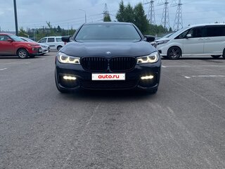 2018 BMW 7 серии 740d xDrive VI (G11/G12), чёрный, 3250000 рублей, вид 2