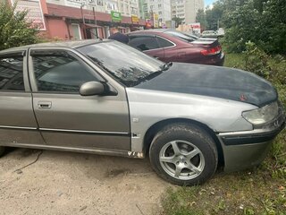 2002 Peugeot 406 I Рестайлинг, серый, 170000 рублей, вид 3