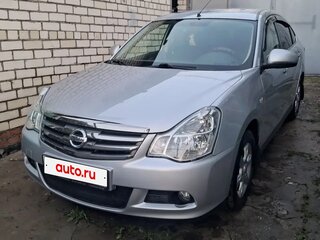 2013 Nissan Almera III (G15), серебристый, 810000 рублей, вид 1