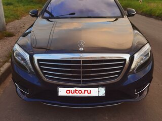 2016 Mercedes-Benz S-Класс 400 Long VI (W222, C217), синий, 4000000 рублей, вид 1
