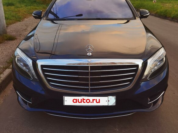 2016 Mercedes-Benz S-Класс 400 Long VI (W222, C217), синий, 4000000 рублей