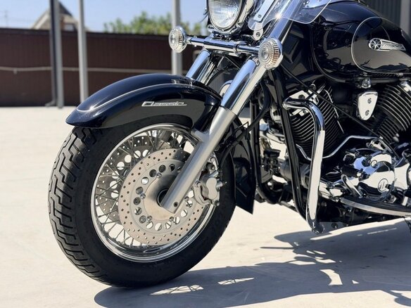 2006 Yamaha XVS1100, чёрный, 750000 рублей - вид 10