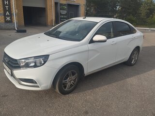 2018 Lada (ВАЗ) Vesta I, белый, 700000 рублей, вид 1