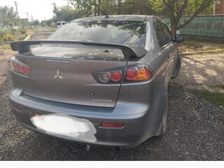 2013 Mitsubishi Lancer X Рестайлинг, серый, 650000 рублей, вид 3