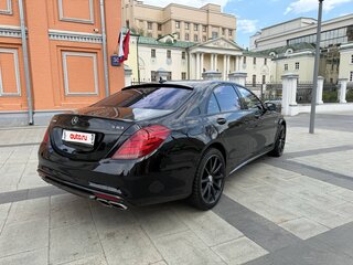2016 Mercedes-Benz S-Класс AMG 63 AMG Long III (W222, C217), чёрный, 3950000 рублей, вид 4