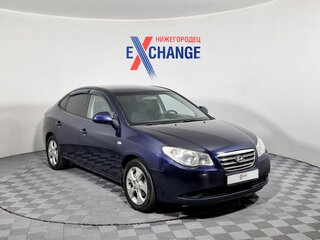2008 Hyundai Elantra IV (HD), синий, 469000 рублей, вид 3