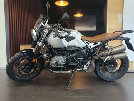 2016 BMW R Nine T Scrambler, белый, 1120000 рублей, вид 4