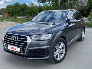 2015 Audi Q7 II (4M), серый, 3100000 рублей, вид 1